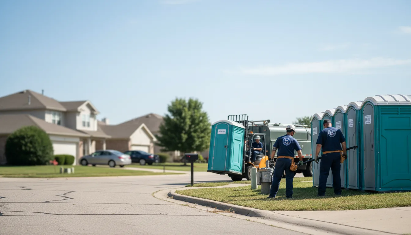 Porta Potty Rental in Weleetka, OK near me